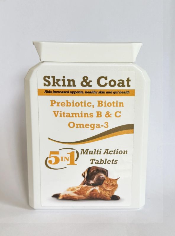 Canine Vita Skin and Coat Tablets